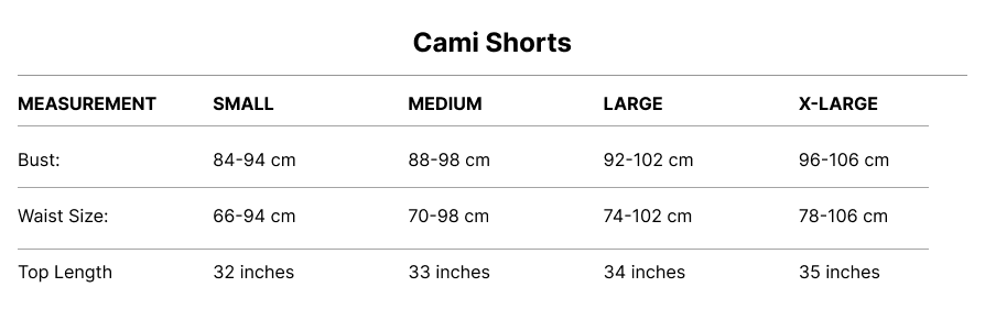 CAMI SHORT - REDWINE
