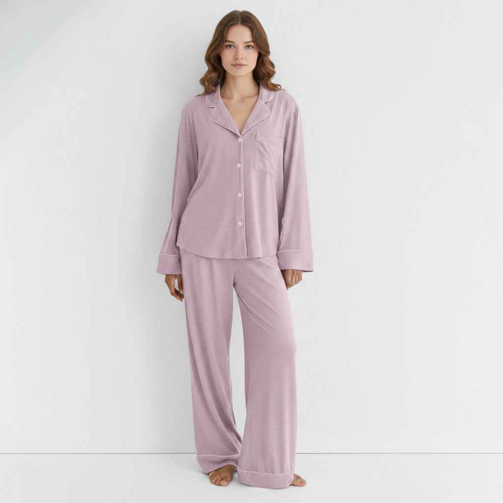 Bloom Pajama Set - Lilac