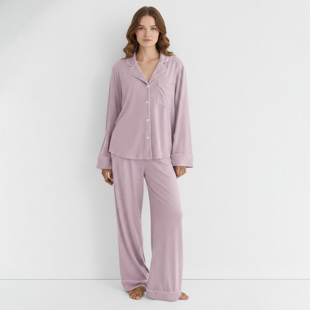 Bloom Pajama Set - Lilac