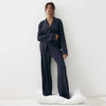 Bloom Pajama Set - Navyblue