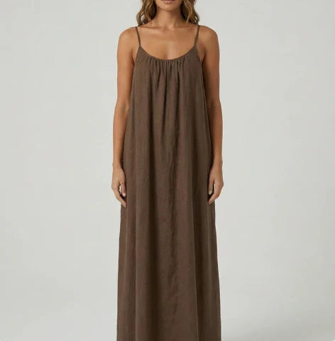 Sera Maxi - Dusty Brown