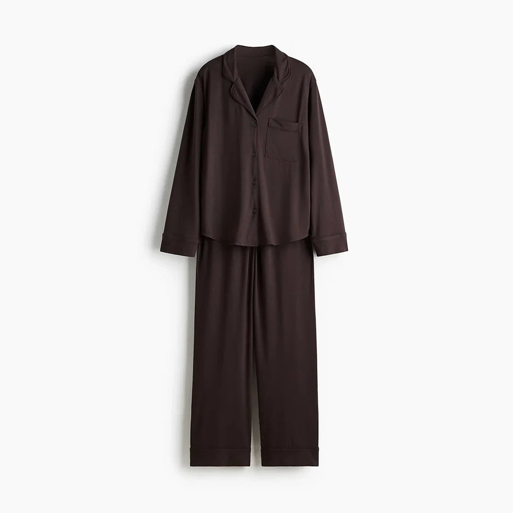 Bloom Pajama Set - Mocha