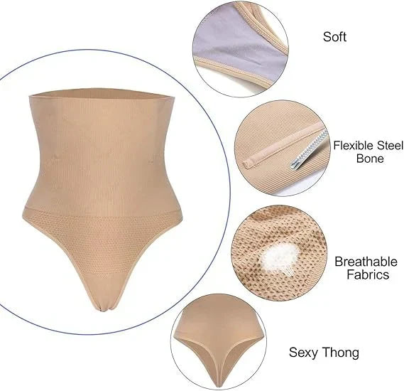 1 pcs Seamless High Waist Belly Control