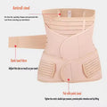 3 in 1 Postpartum Belt Body Shaper Belt for Women for After Birth Postnatal C-section