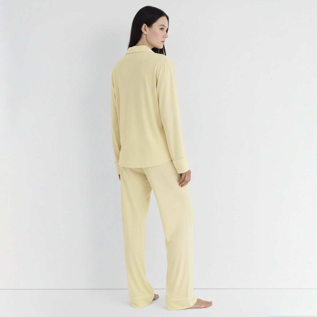 Bloom Pajama Set - Butter